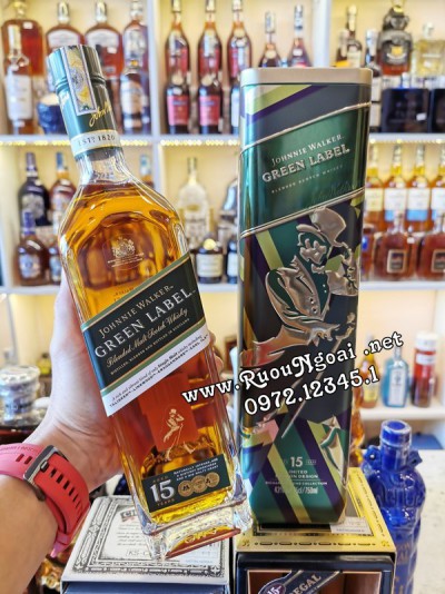 Rượu Johnnie Walker Green Label - Hộp Quà 2020